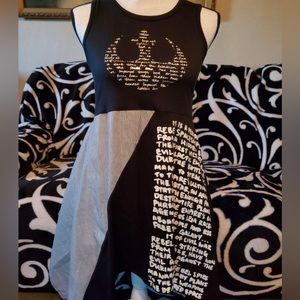 Star Wars Asymmetrical Rebel Dress